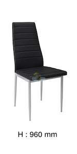 Dining Chair: Mona# Dining Chair | Black color| TR