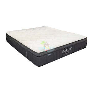 Super Kingsize: "Top Selling" Posture Elite# Plush 7 Zoned Pocketed Tall Coil with 10cm Euro Top Mattress| Super-King size| TR