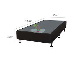 SleepMax# Mattress Base | Single | Black color | LS