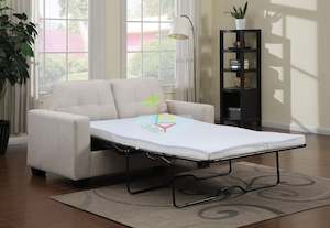 '-Weekly Specials- Rose# Sofa Bed Linen Sofa Bed | Beige or Dark Grey | LS