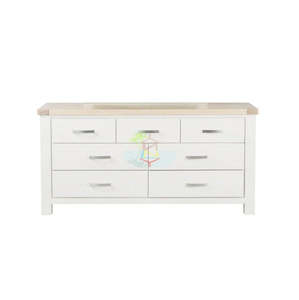 Ashland# Acacia White&Wood Ash Top Dresser | LS