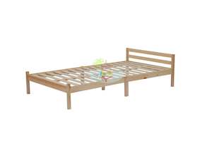 Miami# NZ Pine Simplicity Bed Frame | Double
