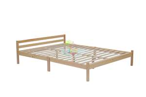 Queensize: Miami# NZ Pine Simplicity Bed Frame | Queen