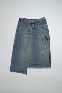 Products: 00s miss sixty denim skirt size 30" - YOHOZO STUDIO