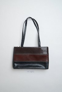 00s vintage leather trio bag - YOHOZO STUDIO