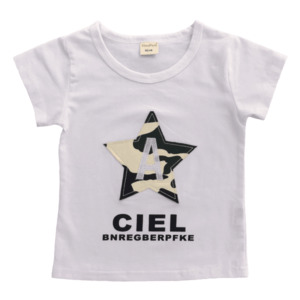 Products: Baby White Tee (camo Design) – Yolo