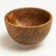 Small Wooden Pinch Bowl (7cm)