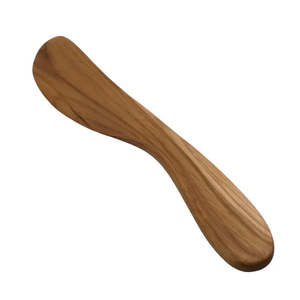 Spoons Knives And Forks: Handcrafted Teak Wood Cheese Knife & Spreader | Sustainable Artisan Charcuterie Tool