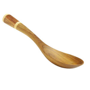 Spoons Knives And Forks: Deep-Bowl Wooden Serving Spoon
