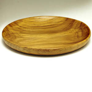 Wooden Platters: Mini Teak Wooden Platter (14cm)