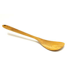 wooden Spatula: Wooden Spatula Rounded | Yompai  NZ