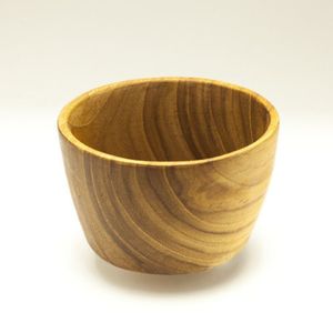 Wooden Utensils For Children: Handcrafted Teak Wooden Bowl (11cm)