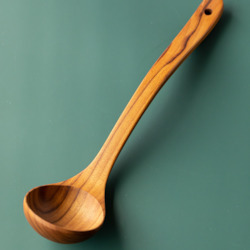 Ladles: Wooden Ladle Large | Yompai NZ