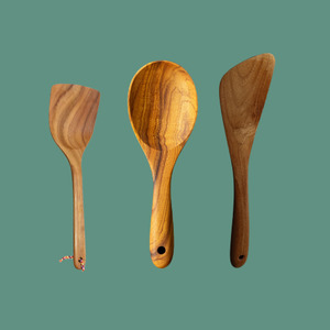 Combo Sets: The Artisan Starter Trio: Handcrafted Teak Essentials for Daily Cooking