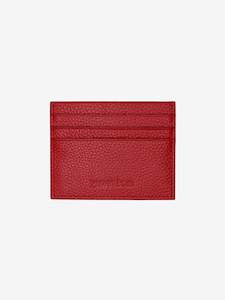 Wallet Siblings: Red Leather Card Holder