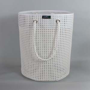 Baskets: Large Basket Grey Trim