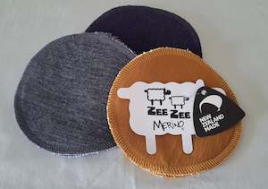 Frontpage: Reusable Merino Breast Pads