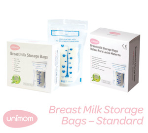 Frontpage: Unimom Breast Milk Storage Bags 210mls