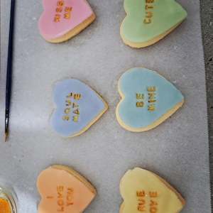 Cookies: 6 pack Message Cookie Small