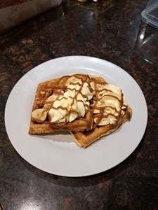 Banoffee Waffle