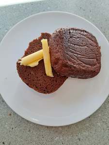 Breads Buns: Chocolate Hot Cross Bun