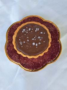 Salted Caramel & Chocolate Ganache Tart