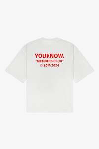 Ontempo-Style_YK-12498: MEMBERS CLUB TEE V2 | WHITE