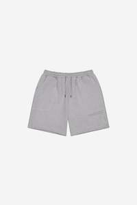 Ontempo-Style_YK-12120: Exposed Seam Shorts | GREY