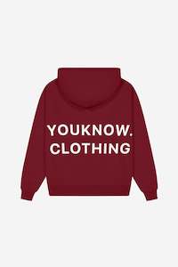 Cosyszn: Cosyszn Hoodie | Maroon