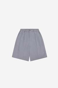 Shorts: Nothing Pleated Shorts | Slate