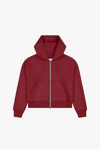 Nothing Zip Hoodie | Cherry Cola