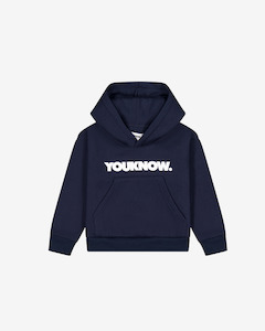 KIDS BLOCK HOODIE | Navy