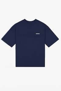 T Shirts: Core Box Tee | Navy