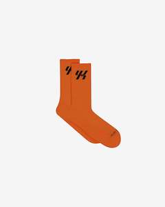 Accesories: YK Move Champion Ribbed Sports Socks | Orange