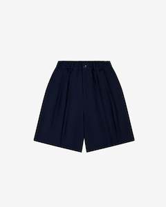 Shorts: Nothing Pleated Shorts | Deep Sea