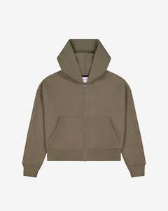 Nothing: Nothing Zip Up Hoodie | Taupe