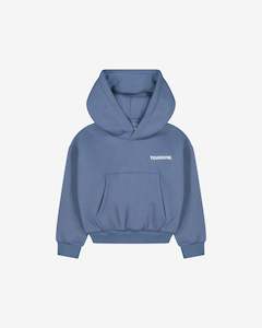 Kids Hoodies 1: Kids Core Box Hoodie | Steel Blue