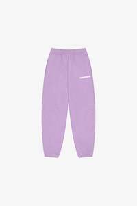 BLOCK CUFFED SWEATPANTS | Lilac