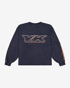 Layered Longsleeve | Navy