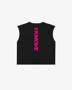 New Arrivals: YK Move Champion Tank | Pink Black | Black/Pink