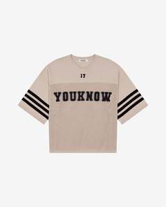 American Football Knit Jersey | Cloud Cream