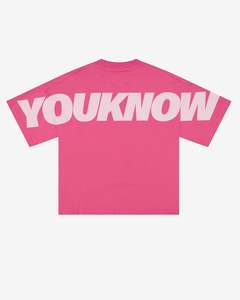 Big Back Tee | Pink