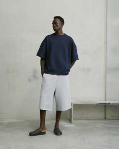 T Shirts: Nothing Heavyweight Tee | Deep Sea