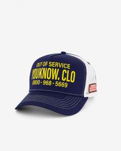 Out of Service Trucker Cap | Blue