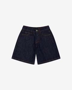 Kids Denim Jort | Indigo