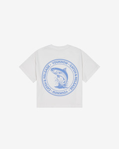 Kids Fish Shop Tee | White