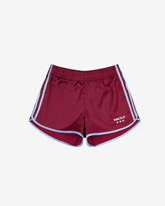 Shorts: Womens Nylon Shorts | Burgundy