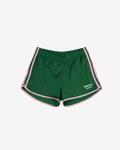 Shorts: Womens Nylon Shorts | Green
