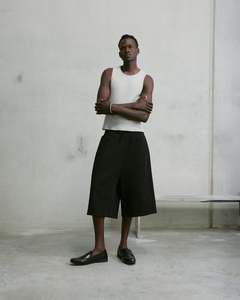 Shorts: Nothing Heavyweight Jumbo Shorts | Tar