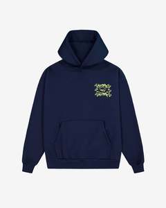 TMS Graffiti Hoodie | Navy